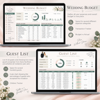 All-in-One Wedding Planner | Excel & Google Sheets